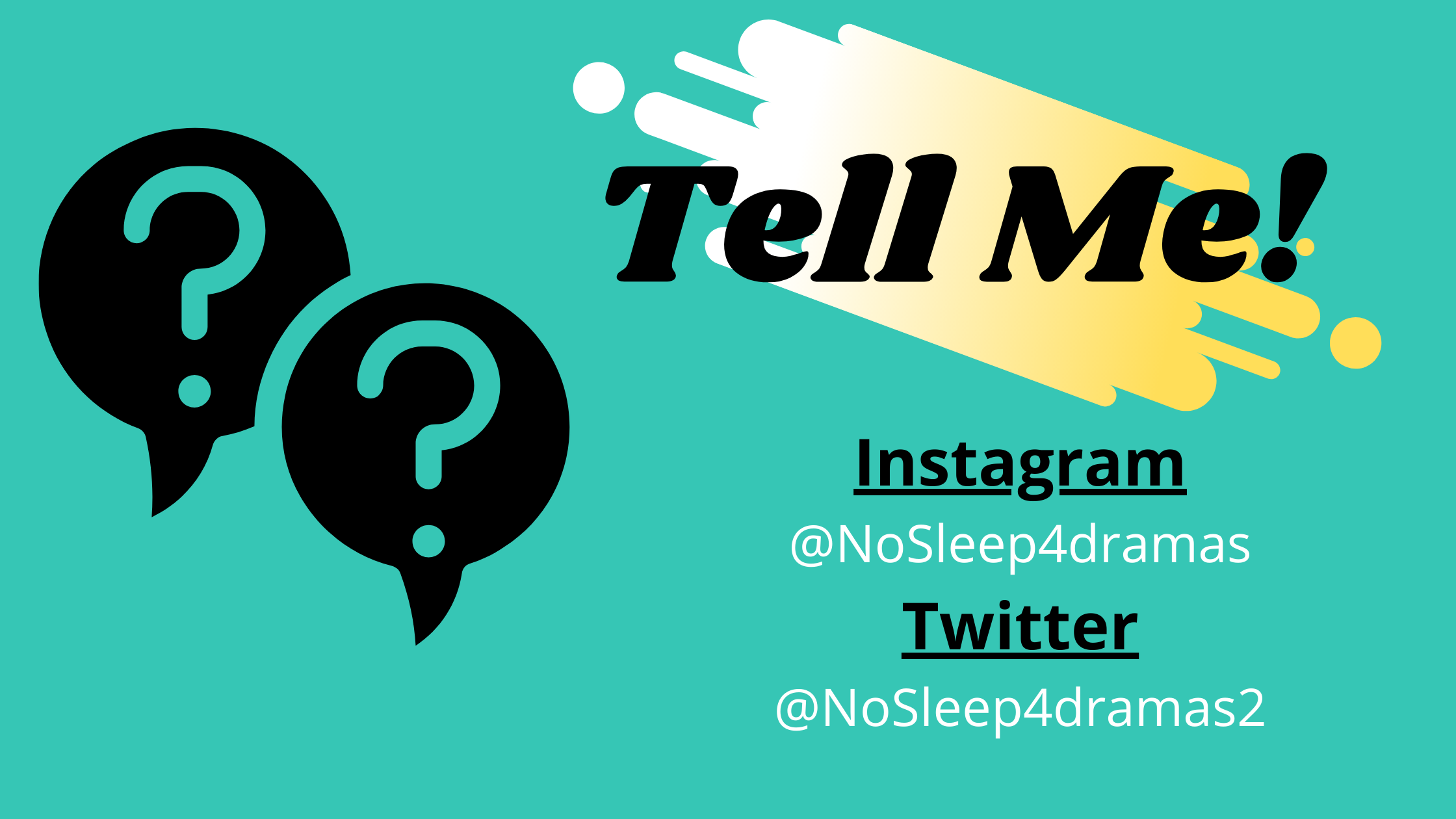 I WANT TO HEAR FROM YOU!